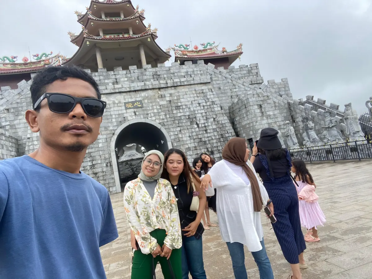 Dokumentasi perjalanan pelanggan Luna Cars di Batam