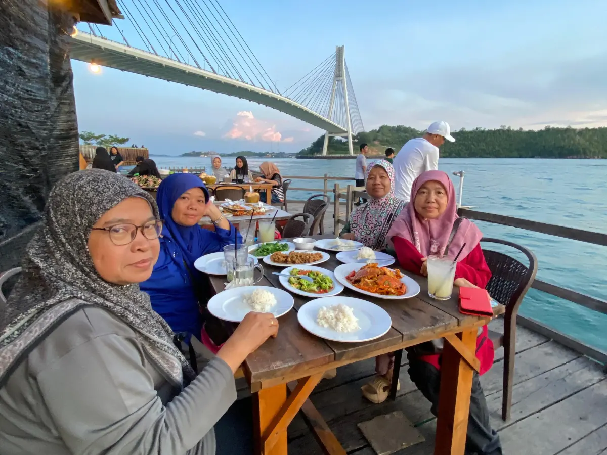 Dokumentasi perjalanan pelanggan Luna Cars di Batam